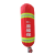 鹿色厂家订做6.8L/9L正压式空气呼吸器气瓶面罩保护套阻燃气瓶套 玫红色6.8L橘红气瓶罩