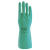 安思尔（Ansell）37-175 丁腈橡胶手套 耐酸碱溶剂防化耐油污工业劳保防护用品 1副 绿色 7 2 