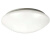 集客家 LED吸顶灯罩配件 卧室走廊工程灯罩塑料外壳罩阻燃灯具配件 全白旋口单灯罩口径29.5CM 单位：个