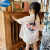 迪士尼（Disney）女童衬衫防晒衣2024夏季新款韩版洋气儿童薄外套轻薄款长袖上衣潮 奶白色面料 140cm