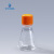 STEEMA斯蒂曼 三角细胞摇瓶 125ml【24个】密封盖 PETG材质 无菌细胞摇菌瓶锥形瓶刻度瓶 独立包装