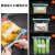 日本拉链式保鲜袋加厚食品级家用冰箱专用密封袋带封口食物密实袋 共90个 食品保鲜袋/滑锁款小40-