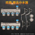 铜大流量地暖集分水器排水阀地热管暖气阀门大全配件error 32ppr*DN25(1寸)活接直柄长把回
