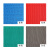 防滑垫PVC塑料地毯大面积门垫卫生间厕所厨房s型网眼浴室防滑地垫 红色4.5MM中厚