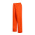 鸣固 高速交通执勤巡逻分体式雨衣雨裤套装加厚救援反光雨衣可定制 橙色 2XL
