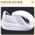 橡力 皮革洁净鞋白色 43码 PU底白色皮革单孔网面
