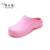 依天使手术鞋防滑全包头无孔手术室拖鞋防水实验鞋EVA安全 粉红色 M(36-37)