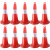 阿力牛 AQC-041路锥带提环塑料雪糕筒防撞反光锥交通安全警示锥隔离墩 反光圆锥红白68CM
