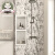猫和老鼠 法式 复古卫生间奶油色墙砖燕子图案厨房阳台背景墙素色简约瓷砖 CM03(混发)