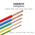 FIFAN BVR电缆BVR电线铜芯电线电缆单芯多股软线（红黄蓝绿双色）25平方(100米)下单颜色备注100米/卷