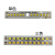 定制LED水晶灯片贴片一体光源弧形灯变光灯芯异形灯3W5W配件单色 3W长宽40x15MM变光 暖黄