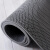 罗德力 PVC塑料地垫 S型镂空网格地垫防滑垫防水地垫门垫 灰色 宽1.2m*长15m*厚5.5mm一卷