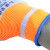 登升L668劳保手套 一把手发泡乳胶手套 涂层涂胶耐磨防滑 透气工地工作干活防护 蓝色 12副