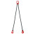 尚留鑫 起重链条吊索具4吨1米双腿G80锰钢组合吊具