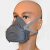 LISM3200防尘口罩工业防粉尘打磨装修电焊煤矿水泥防灰透气可拆洗面具 3200面具