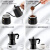 PGY德国进口品质摩卡壶意式经典手冲咖啡家用咖啡机浓缩萃取八角壶超 300毫升6杯量(17号)