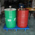防渗漏托盘化学品危废液体防泄露金属油盆接油栈板废机 两个油桶+网格