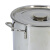 卫洋 WYS-492加厚不锈钢水桶 酒店学校不锈钢桶厨房储水桶汤桶加厚带盖50cm