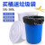 厨房垃圾桶大号带盖商用容量加厚公共户外环卫塑料工业圆形桶泰禧 160L白色无盖送袋子