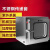 上海析牛不锈钢传递窗实验室互锁电子锁紫外线灯传递箱传递柜 201不锈钢600内径