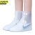 XG京洲实邦 007白色 防滑硅胶雨鞋套加厚高筒靴套JZSB-9244 007白色 S/34-35