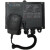 科讯（KEXUN）壁挂式公共广播遥控盒 IP44  KG-4YG黑色