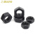 嘉耐特 12级高强度六角螺母 碳钢发黑螺帽 M8(P1.25)20个 