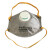 耐呗斯 KN95杯型口罩 防异味活性炭工业口罩 头戴式有阀 外置鼻梁 NBS9503VC 15只/盒