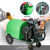 商用大功率移动水箱管道疏通柴油机水泵清洗机水枪 190/350L箱/30米疏通管
