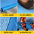 中部工品 地胶PVC地板胶地板革工程实心加厚商用自粘木纹 地板贴 普通网格【W708】 单位：平方米