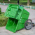 保洁清运车移动垃圾桶垃圾车手推车保洁车清运车移动户外大小轮子 大轮子单个价