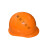 恒百思安全头盔HT-7B .7AABS工程塑料电力工程工地安全帽 桔色