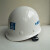 仁聚益中国建筑安全帽 中建 国标 工地工人领导管理人员帽子玻璃钢头盔 玻璃钢白色丝印安全帽 PE黄色圆形安全帽40顶起做