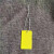 定制适用PVC塑料防水空白弹力绳吊牌价格标签吊卡标价签标签100套 PVC兰色弹力绳3X5吊牌100套