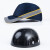 轻便防撞安全帽夏季透气劳动防护布式头盔鸭舌棒球帽定制帽子 8003藏蓝色