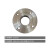 安赛瑞 板式平焊法兰 DN50 PN1.6MPA 碳钢 GB/T9119 9Z02369