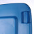 格圣奇塑料分类垃圾桶户外垃圾箱蓝色240L可回收物C4057挂车款