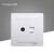 汉顿QE个性创意插座面板拨杆酒店工业风北欧工装家装插座86 白色五孔USB插座 