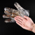 迈恻亦一次性手套薄膜卫生男女餐饮透明塑料手膜手套批发 普通款200只