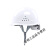 驭舵工程安全帽工地国标加厚ABS施工头盔玻璃钢安全生产定制logo 白色ABS旋钮