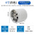 圆形管道工业排气扇风机厨房换气扇排油烟排气扇4/6/7/8寸 10寸白色250mm
