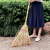 庄太太 户外大扫把庭院花园硬毛扫地笤帚【斜形长柄扫把】ZTT0635