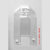 迪士尼星黛露毛公仔钥匙扣包包挂件收纳包 透明罩防尘袋保护套PVC 柔软透明保护套一个(165*75
