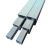 佐痕 热镀锌方管40x60钢材方钢型材管材矩形管4乘6方管方管通镀锌方管 40mm*60mm*2.0mm厚(1米1根） 