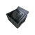中吉万兴 ESD防静电箱零件静电收纳箱专用盒子防尘箱盖盖子周转箱盖 黑色10号盖子620*510*15mm