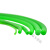 祥利恒聚氨酯粗面圆带粘接圆形皮带O型传动带绿色可接驳PU圆带 高品质绿色粗面12mm(1米价)