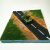 首卫者 GR-ZS383 沙盘模型 公路贴纸 作战沙盘柏油路公路 制作材料 60*10cm(黑色)