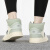阿迪达斯 （adidas）三叶草女鞋 24春新款运动鞋耐磨高帮金标休闲板鞋情侣透气板鞋 HQ/米白色/绿色/高帮 39/240