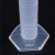 塑料量筒带刻度加厚PP料 实验用品实验器材l250ml500ml教学仪器 50ml 塑料量筒