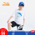 安踏儿童官方旗舰儿童短T童装夏季男童大童针织短袖衫A35227125纯净白-1/160